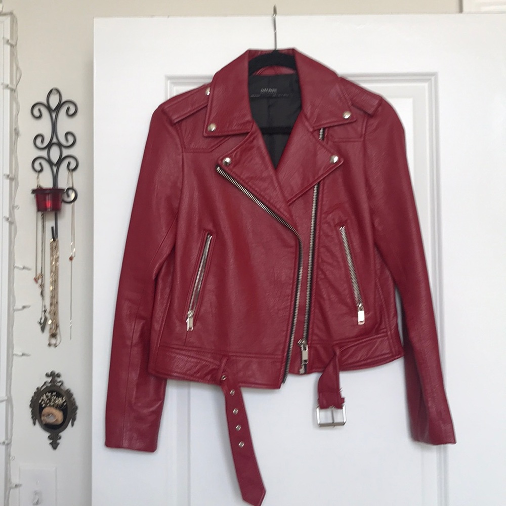 Leather jacket